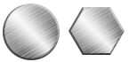 profils rond hexagonal